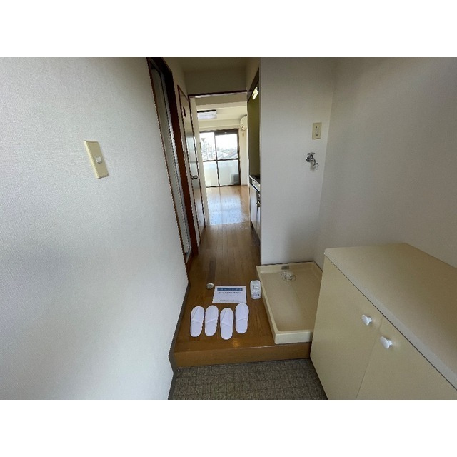 第3関根ビルの玄関|シンプルで使いやすい玄関です