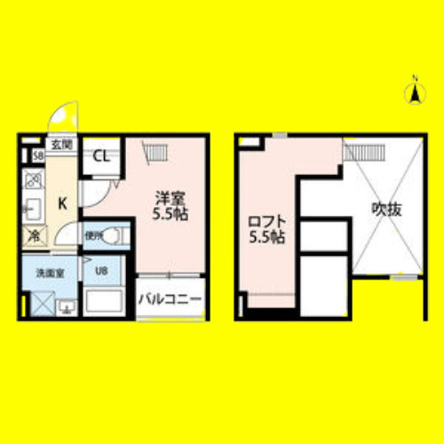 TERRACE　M　(テラスエム)　名古屋市賃貸　仲介手数料無料の間取り