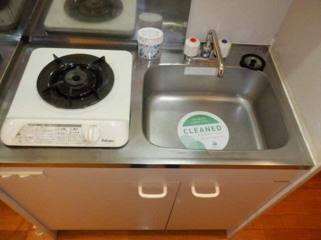 指扇駅前プラザのキッチン|1口ガスコンロ