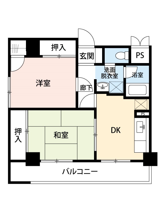 アンジェリカパレスの間取り