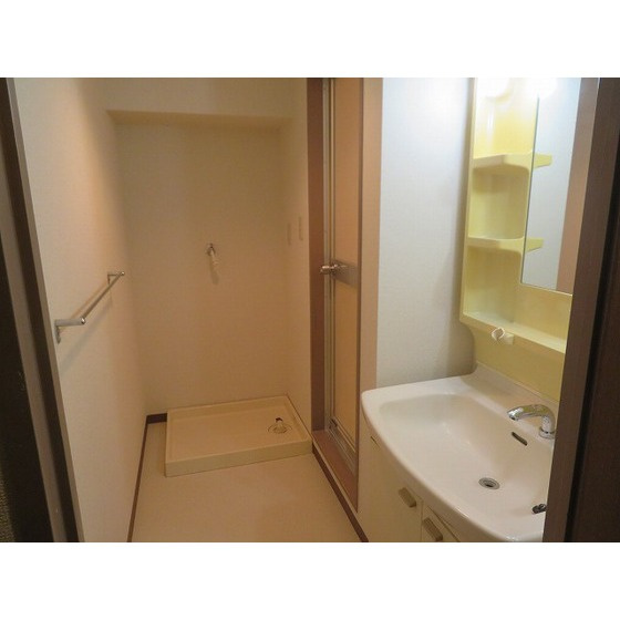 ドミールシャルマンの洗面所|脱衣所スペース