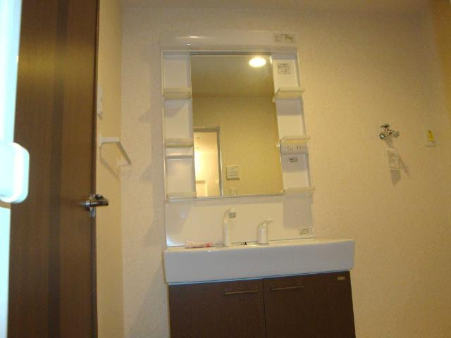 クレストの洗面所|洗髪洗面化粧台