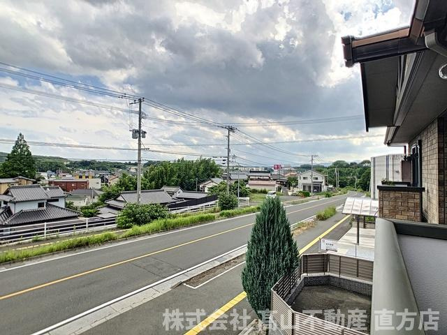 直方市大字頓野のアパートの展望