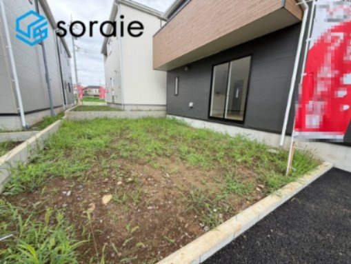 飯能市青木第5　全8棟　新築戸建　クレイドルガーデンの庭|8/4　撮影