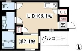 Cachetteの間取り