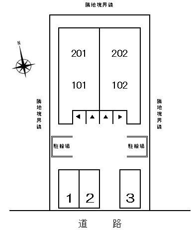 ｂｏｎｉｔｏ（ボニート）の区画図