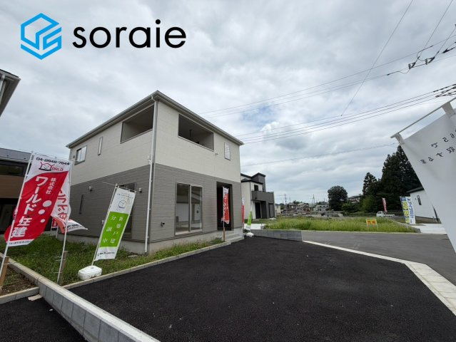 飯能市青木第5　全8棟　新築戸建　クレイドルガーデンの外観|8/4　撮影