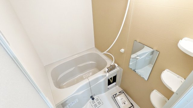 エクシーレ逆瀬川の浴室|落ち着いた空間のお風呂です