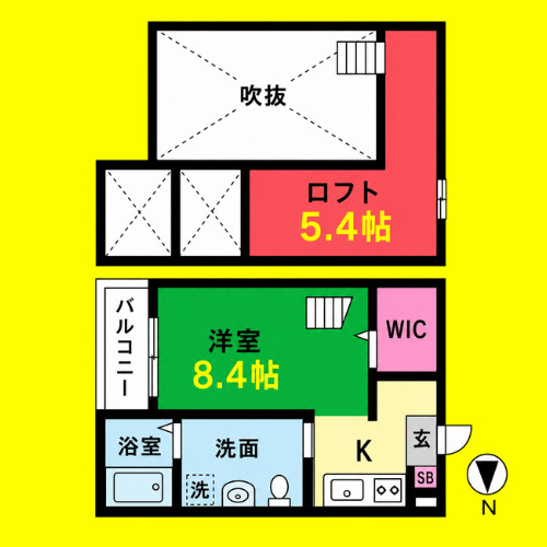 セレーネ豊田本町(セレーネトヨタホンマチ)　名古屋市賃貸　仲介手数料無料の間取り