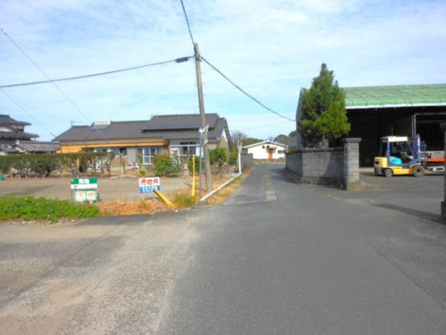 朝倉市金丸　売り土地の外観