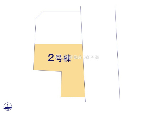 新福寺町2期の区画図