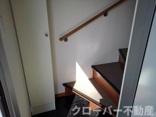 レオパレスソレアード国分寺の玄関