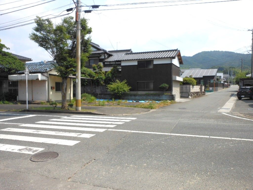 朝倉市堤　売り土地の外観
