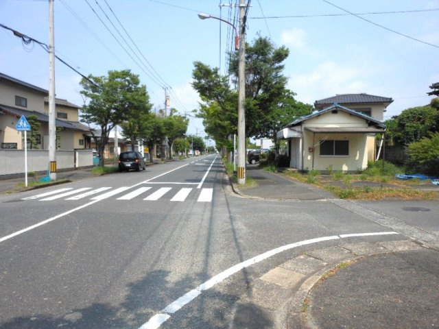 朝倉市堤　売り土地の外観
