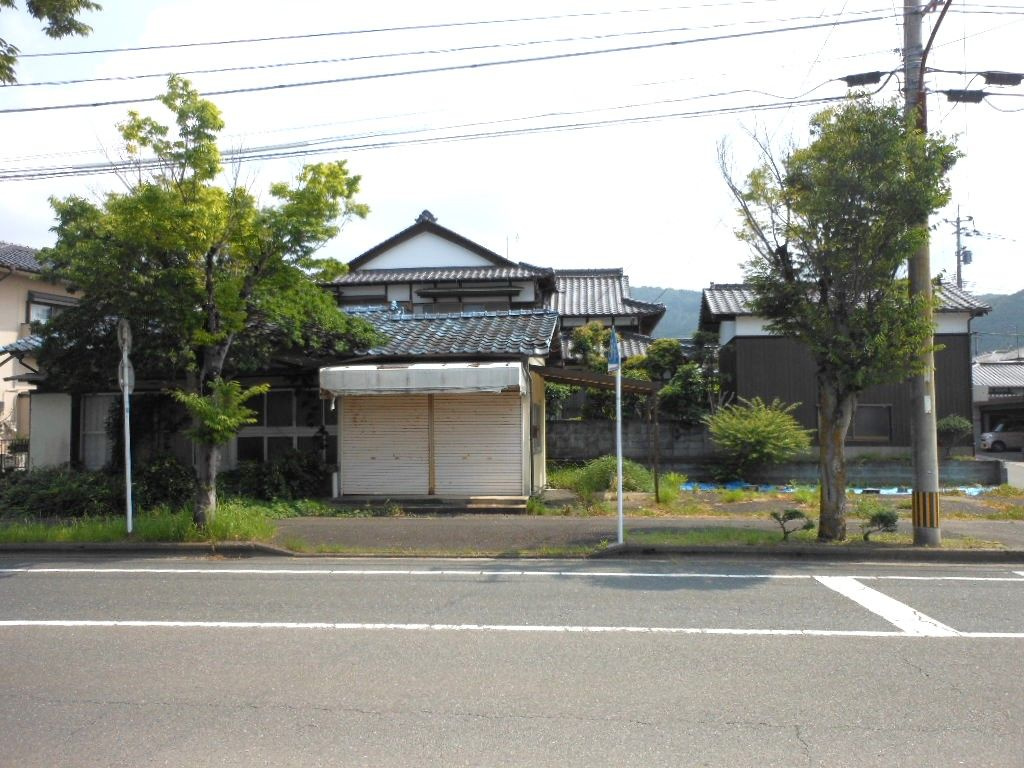 朝倉市堤　売り土地の外観