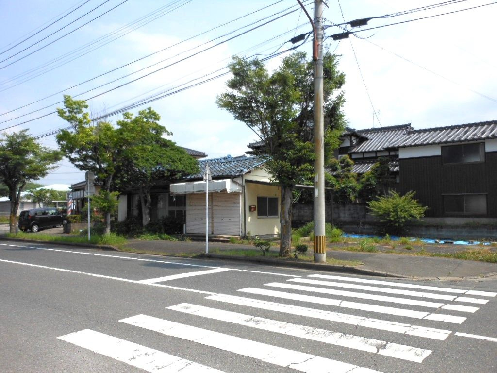 朝倉市堤　売り土地の外観