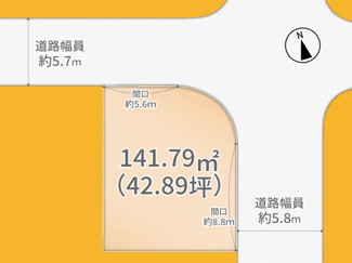 【土地図】 | 宇治市伊勢田町名木2丁目　売土地　建築条件無し | 土地図