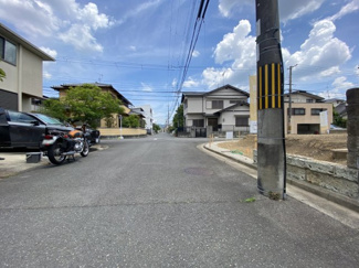 【前面道路含む現地写真】 | 宇治市伊勢田町名木2丁目　売土地　建築条件無し