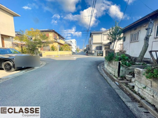 【前面道路含む現地写真】 | 宇治市伊勢田町名木2丁目　売土地　建築条件無し