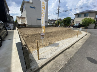 【前面道路含む現地写真】 | 宇治市伊勢田町名木2丁目　売土地　建築条件無し