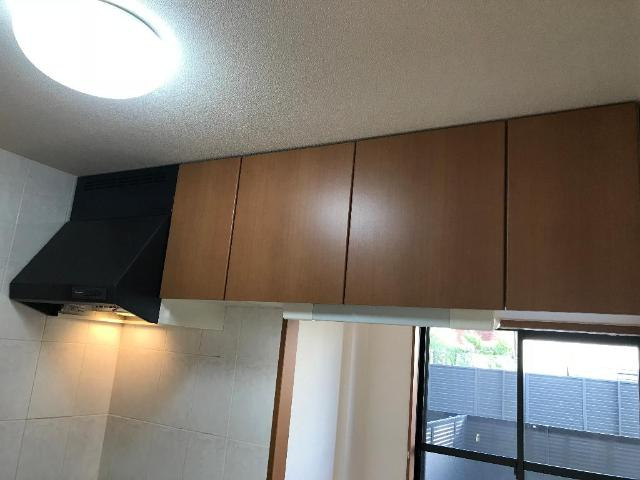 サンコーポフォレストリバーのキッチン|吊り戸棚