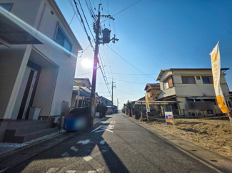 【前面道路含む現地写真】 | 宇治市槇島町北内　売土地　建築条件無し