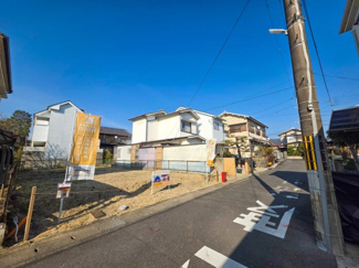 【前面道路含む現地写真】 | 宇治市槇島町北内　売土地　建築条件無し