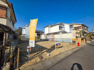 【前面道路含む現地写真】 | 宇治市槇島町北内　売土地　建築条件無し