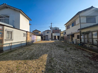 【前面道路含む現地写真】 | 宇治市槇島町北内　売土地　建築条件無し