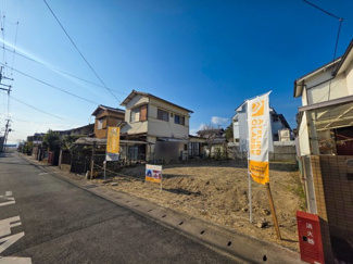 【前面道路含む現地写真】 | 宇治市槇島町北内　売土地　建築条件無し