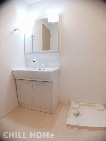 ハーモニー　カーサの洗面所|当社、チルホームのHPもご覧ください(^^)/物件情報多数♪