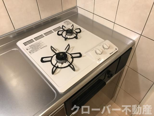 レーヴのキッチン|ガスコンロ