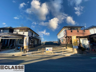 【前面道路含む現地写真】 | 城陽市寺田大谷　売土地　建築条件無し