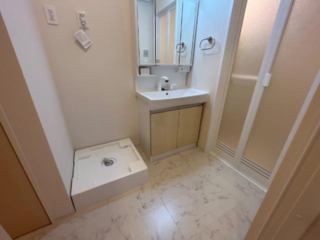 ウエストウイングⅣの洗面所|洗髪洗面化粧台