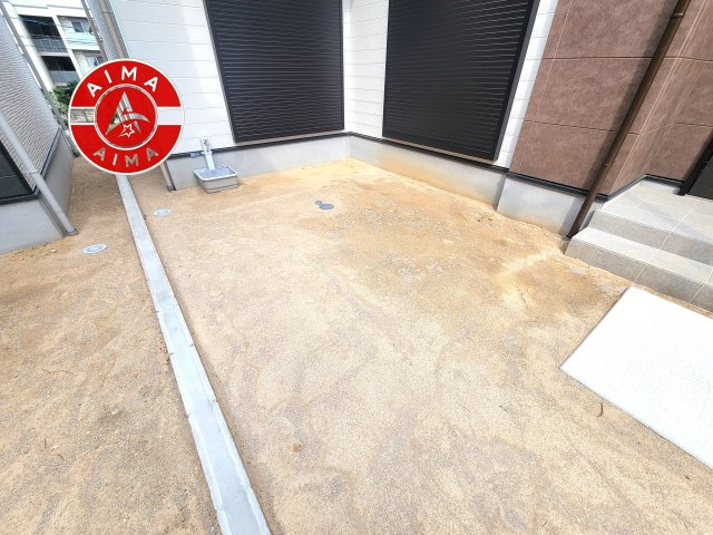 福岡市東区若宮4丁目第4-4棟（2号棟）　の外観|お庭で自由な時間を過ごせます。