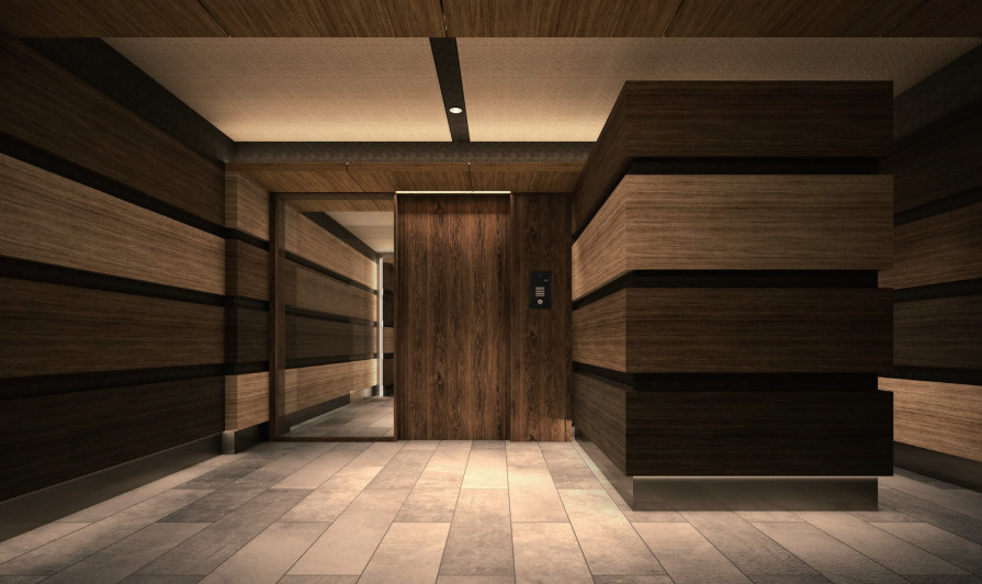 SYNEX PREMIER ASAKUSABASHIのエントランス|毎日通るエントランスはこのようになっています