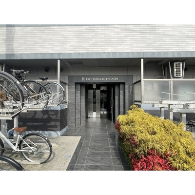 【エントランス】 | エグゼ大阪城東 | 毎日通るエントランスはこのようになっています