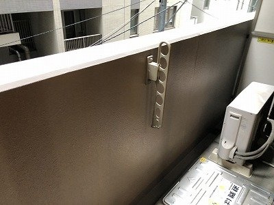 パレステュディオ東京八重洲通りのバルコニー|落ち着いた時間を過ごせるバルコニーです