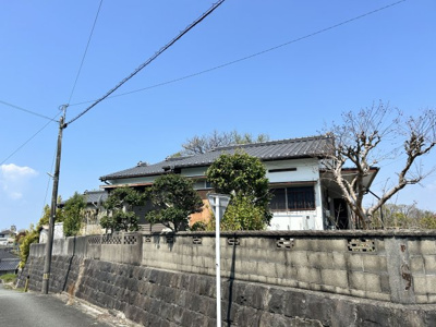 【外観】 | 松浦町売地 | 風通しの良い高台の角地。四季を感じる心地よい住環境を。