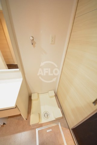 ナチュール天王寺の設備|ナチュール天王寺　洗濯機置場