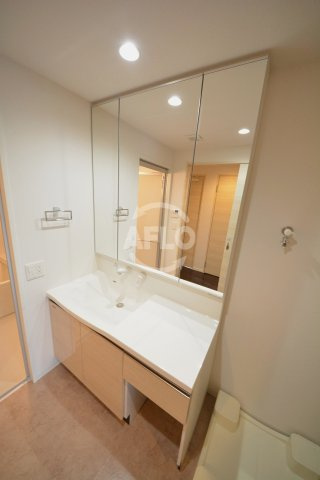 ナチュール天王寺の独立洗面台|ナチュール天王寺　独立洗面台