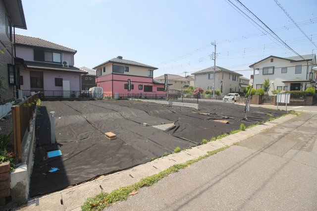 《分譲地》下野市祇園5丁目　全2区画の外観|分譲地北東側より（2026年5月撮影）