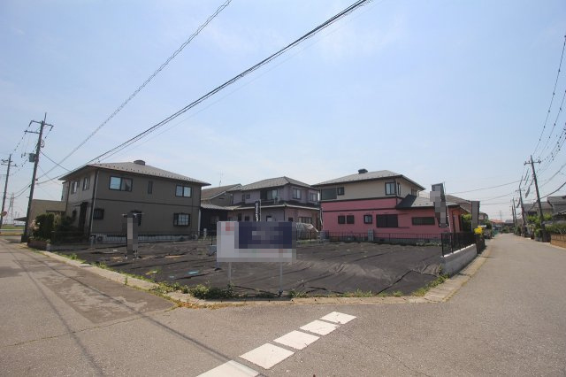 《分譲地》下野市祇園5丁目　全2区画の外観|分譲地北西側より（2026年5月撮影）