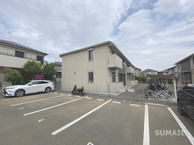 グランデ　Ⅰの外観|駐車場からの外観☆