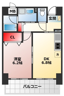 【間取り】 | ルミエール・りんくう