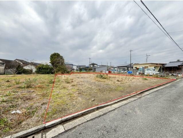 天草市今釜町　売地の外観