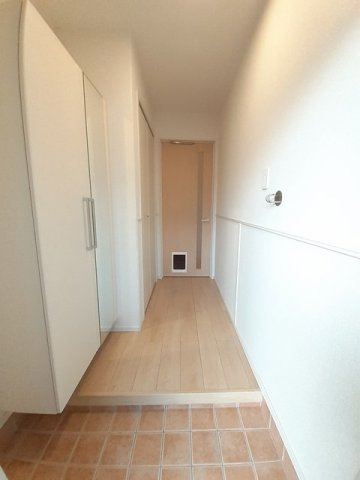 プレジール　Ｂの玄関