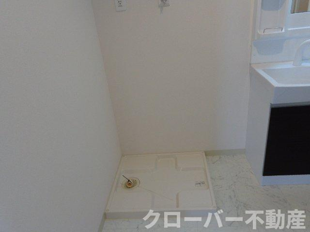 シエロモンターニュの洗面所|洗濯機置場