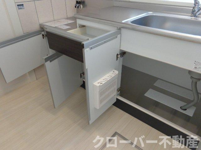 シエロモンターニュのキッチン|収納