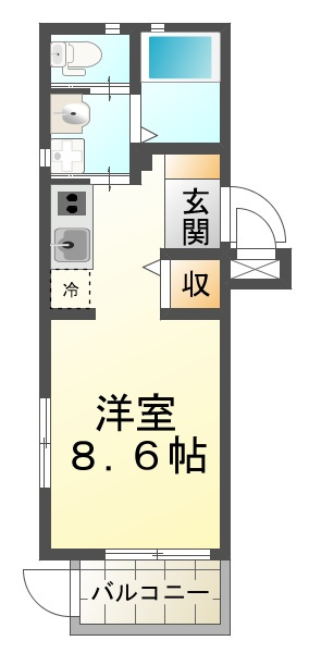 ワコーレヴィアーノ垂水王居殿の間取り
